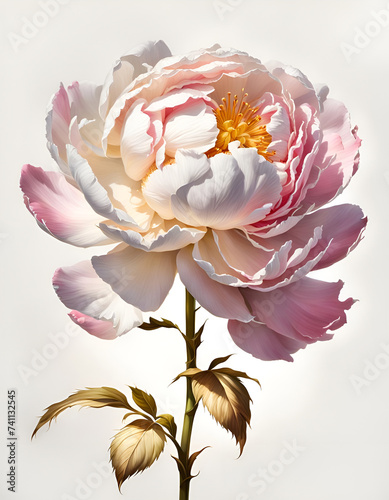 Obraz na płótnie pink rose flower w salonie