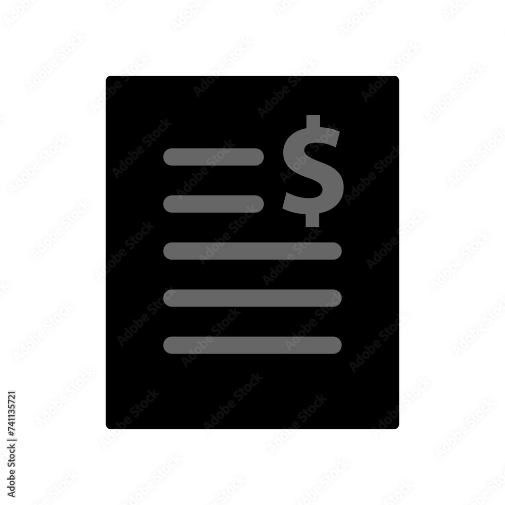 Bill icon PNG