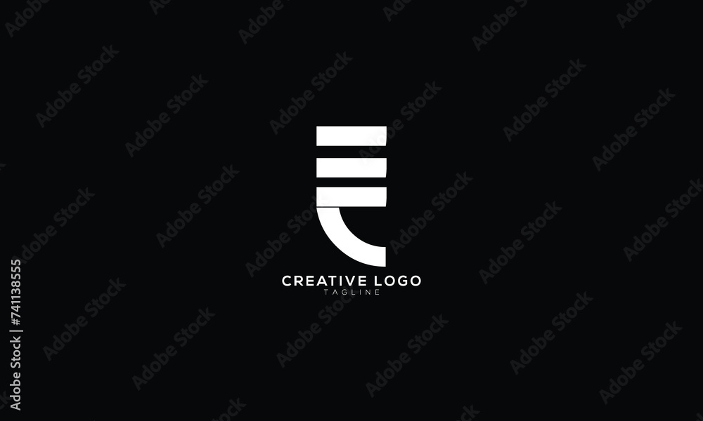 EF EC FE Abstract initial monogram letter alphabet logo design EF EC FE Abstract initial monogram letter alphabet logo design