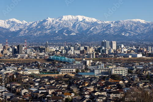 view of the city