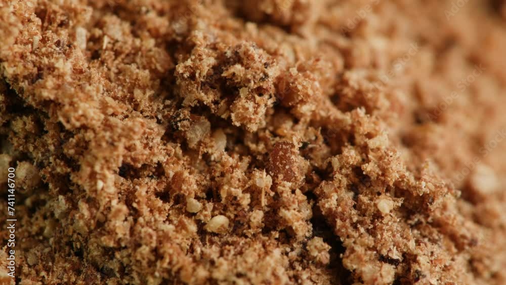 Dried garlic spice close-up macro. Health spices addictive for food and drinks. Garlic vegetable plant Dried garlic spice close-up macro. Health spices addictive for food and drinks. Garlic vegetable plant