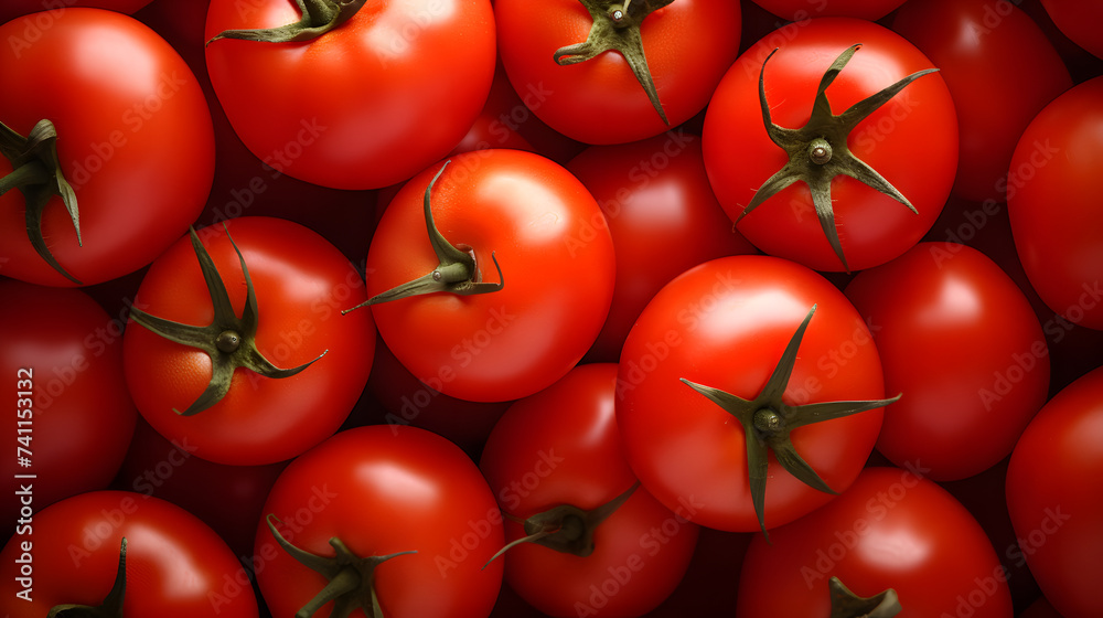 Top-view angle background of tomato vegetables. Top-view angle background of tomato vegetables.