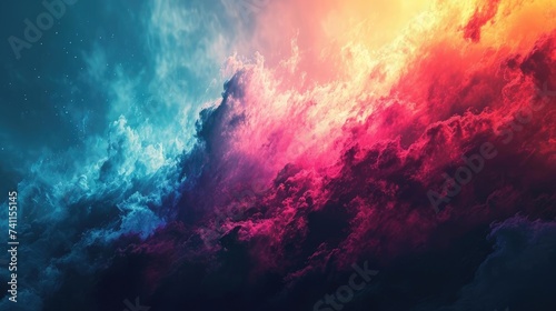 gradient background with abstract concept