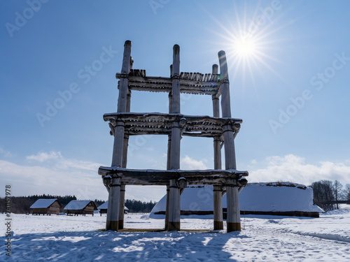 冬の三内丸山遺跡