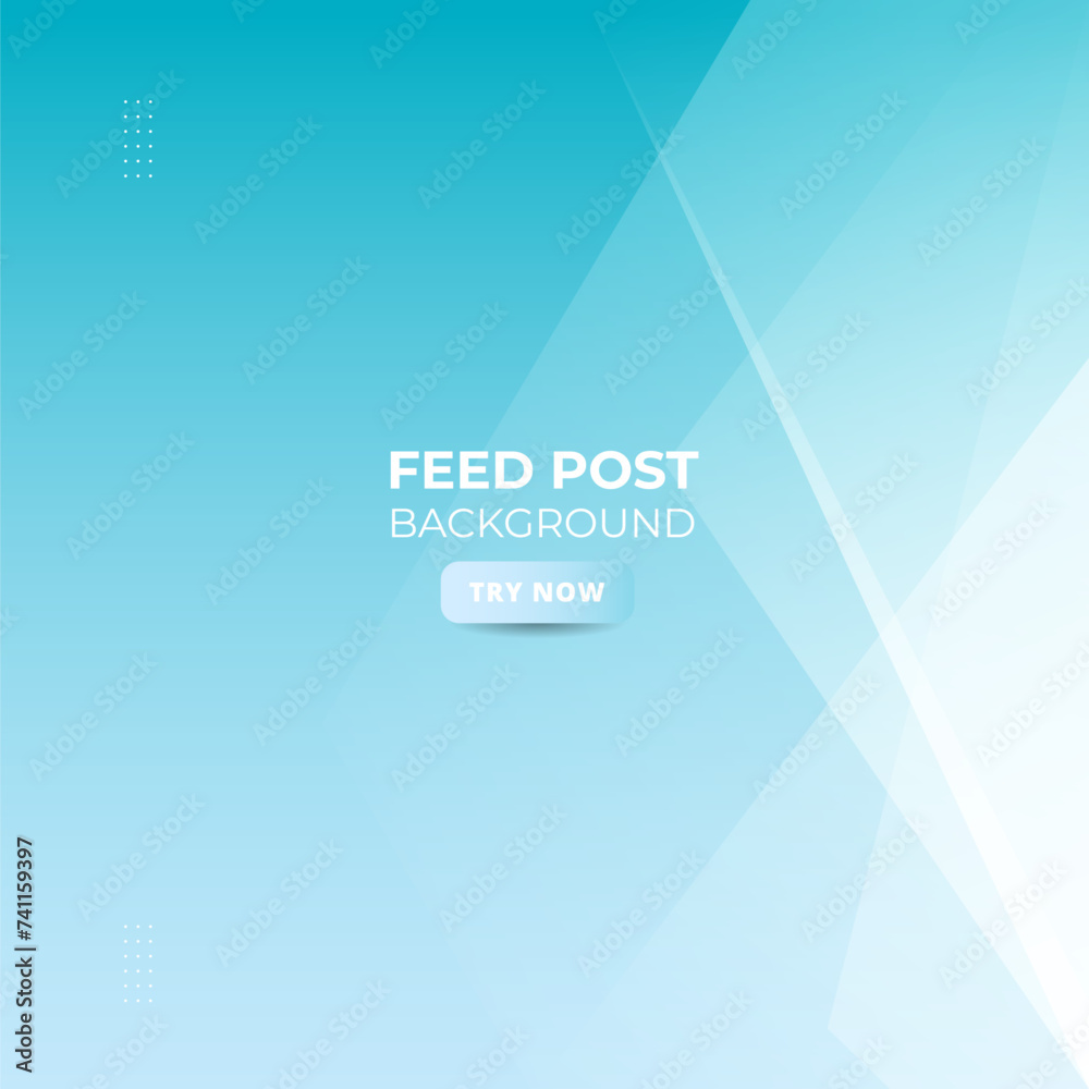 Fototapeta premium social media post template, gradient, blue and white, slash pattern.Abstract . Vector ,eps10