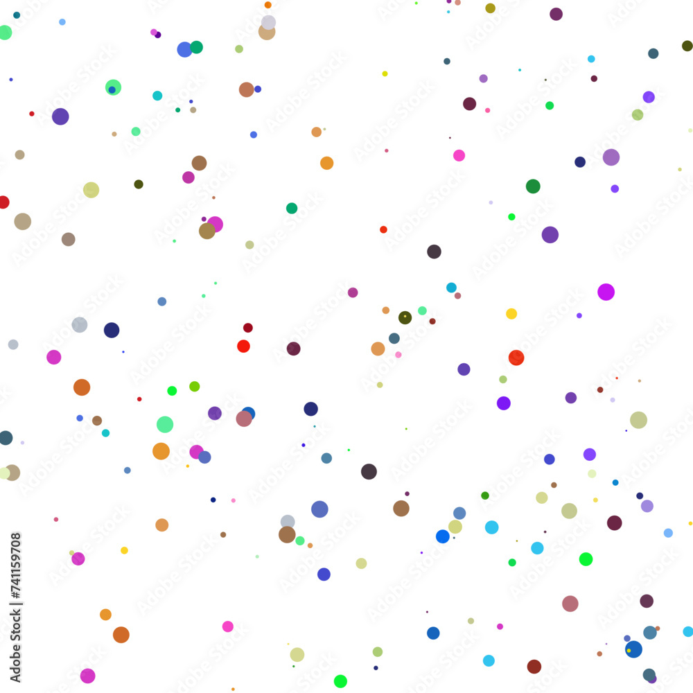 A colorful confetti glitter dot texture design element. A colorful confetti glitter dot texture design element.