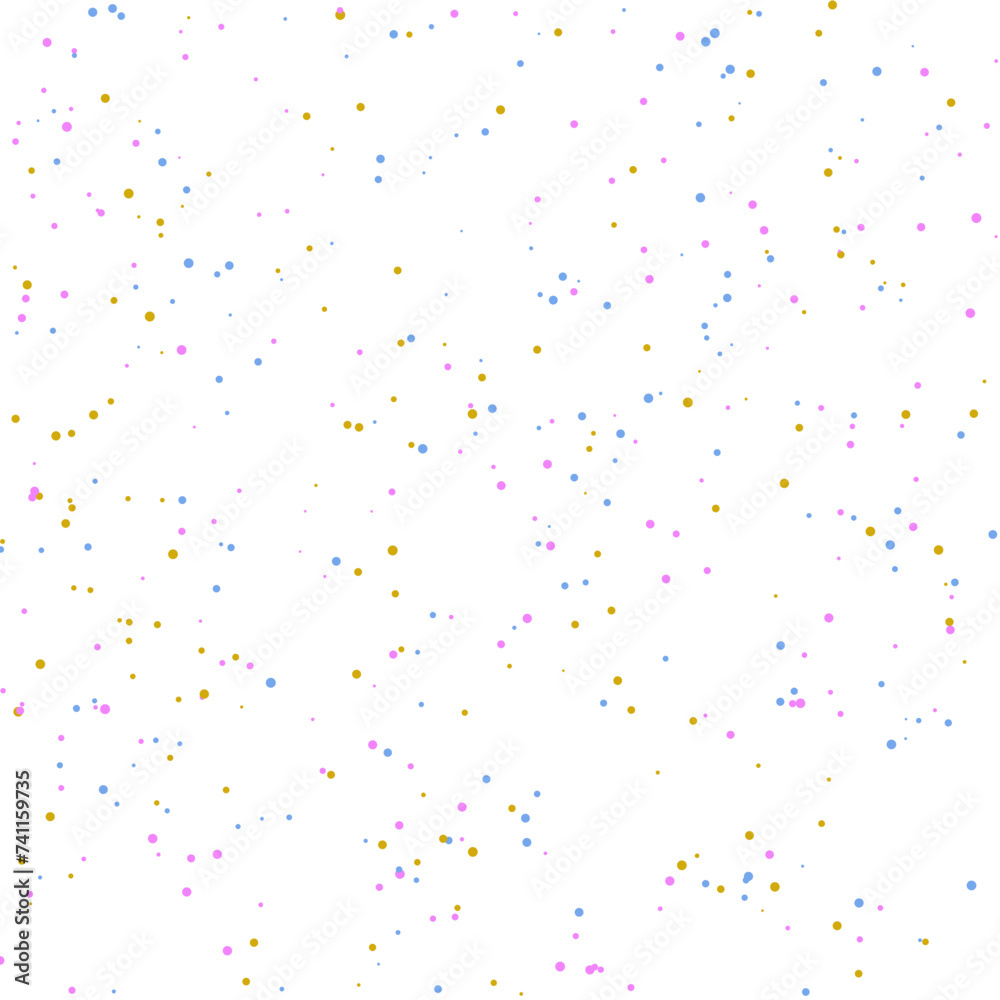 A colorful confetti glitter dot texture design element. A colorful confetti glitter dot texture design element.
