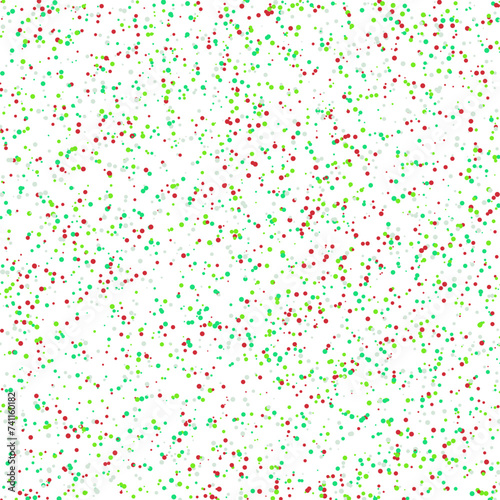 A colorful confetti glitter dot texture design element.