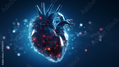 Echocardiographic images of heart structure and function photo