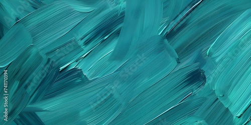Abstract Turquoise Brush Strokes Texture