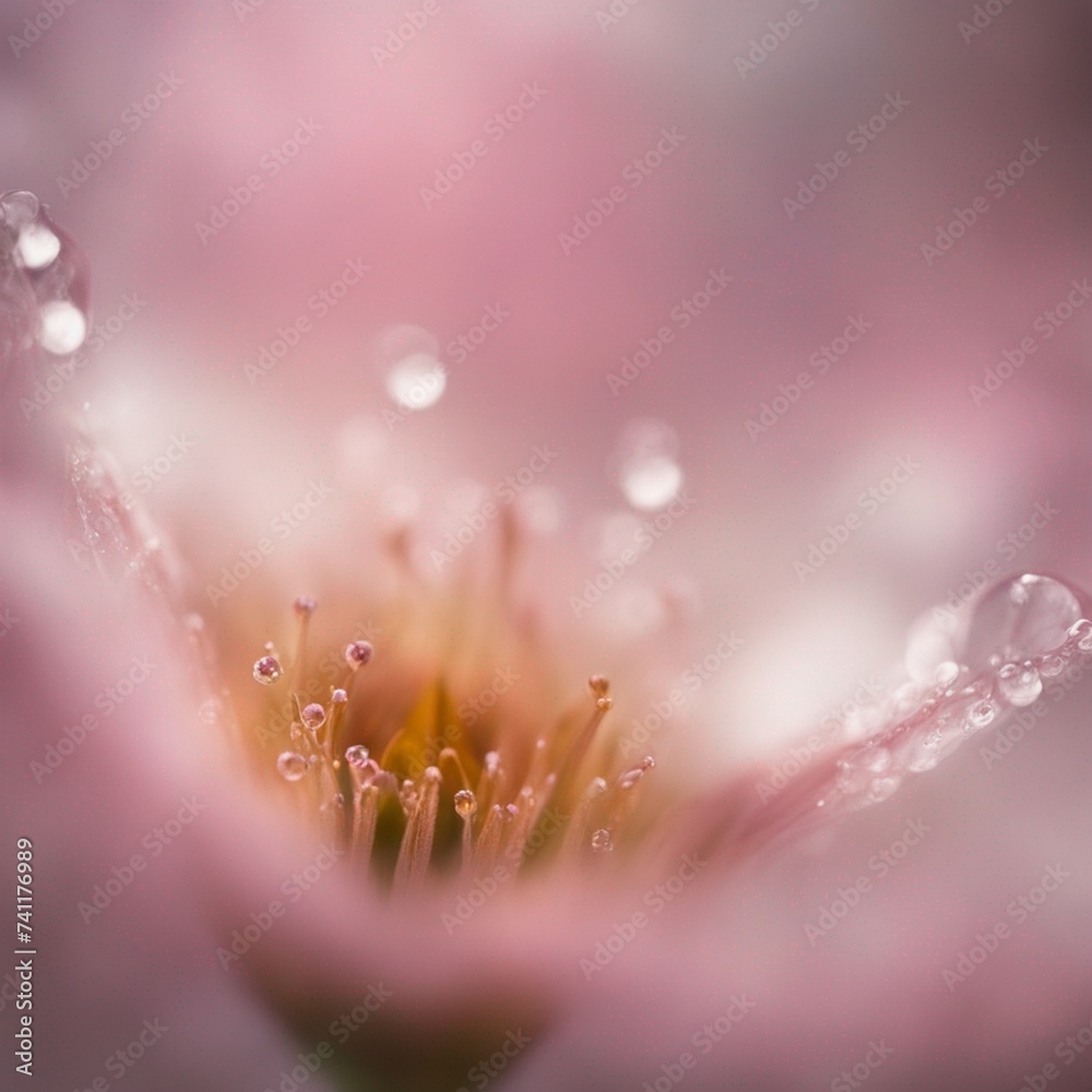 Fototapeta premium Enchanting Beauty: A Soft Focus View of Nature's Artistry