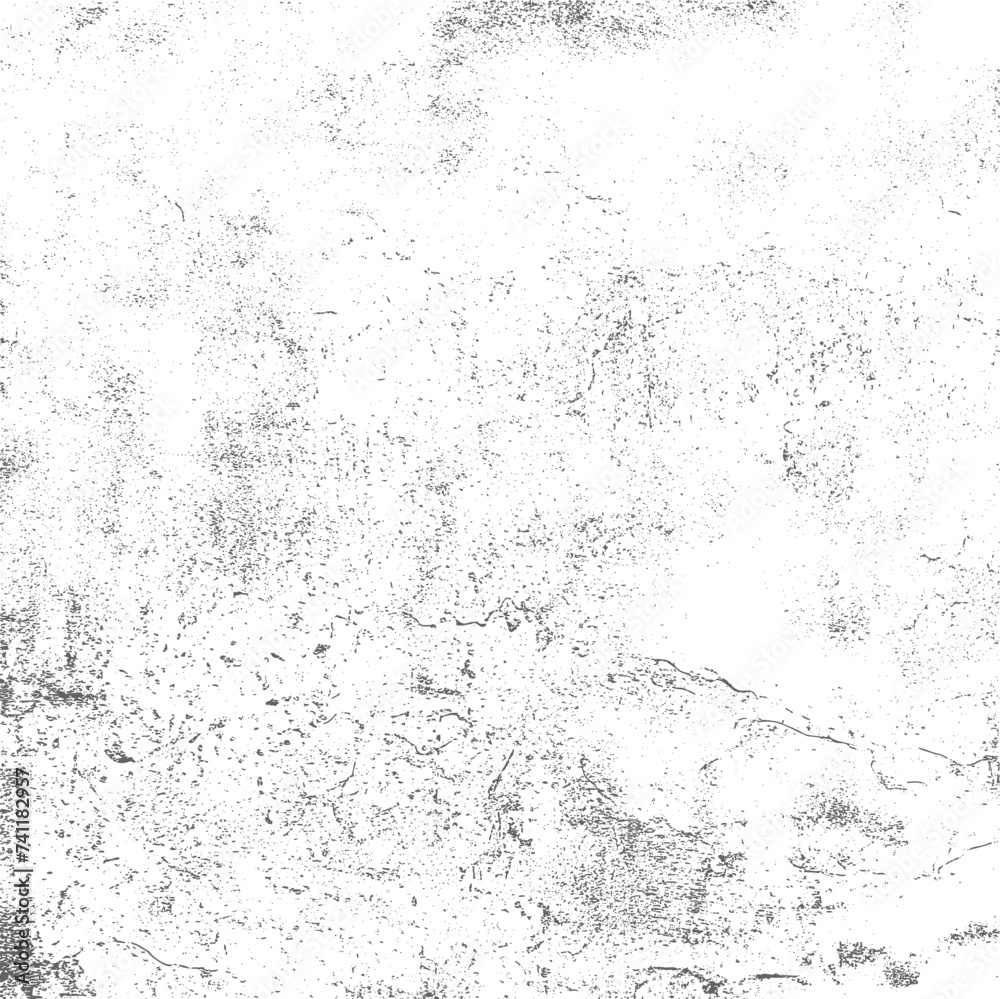 Distressed overlay texture of cracked concrete, stone or asphalt. grunge background. abstract halftone vector illustration