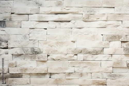 White stone block wall background, stone block modern background, stone background with space, multipurpose stone wallpaper