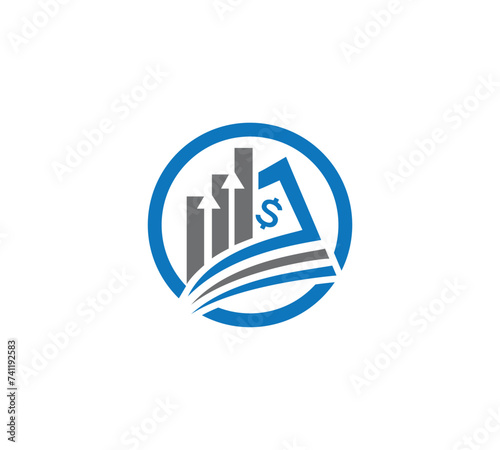 Financial logo design 6