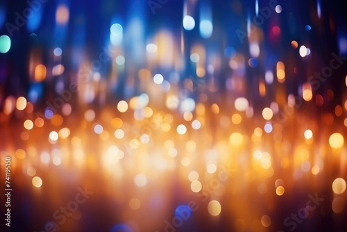 Abstract light effects boke...