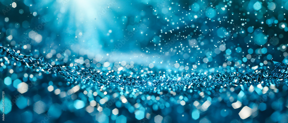 Christmas magic, a light-filled celebration, capturing the sparkle and glow of the festive season