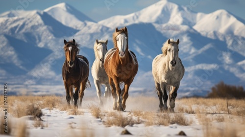 Gorgeous American Quarter horses, located in Montana near Wyoming photo