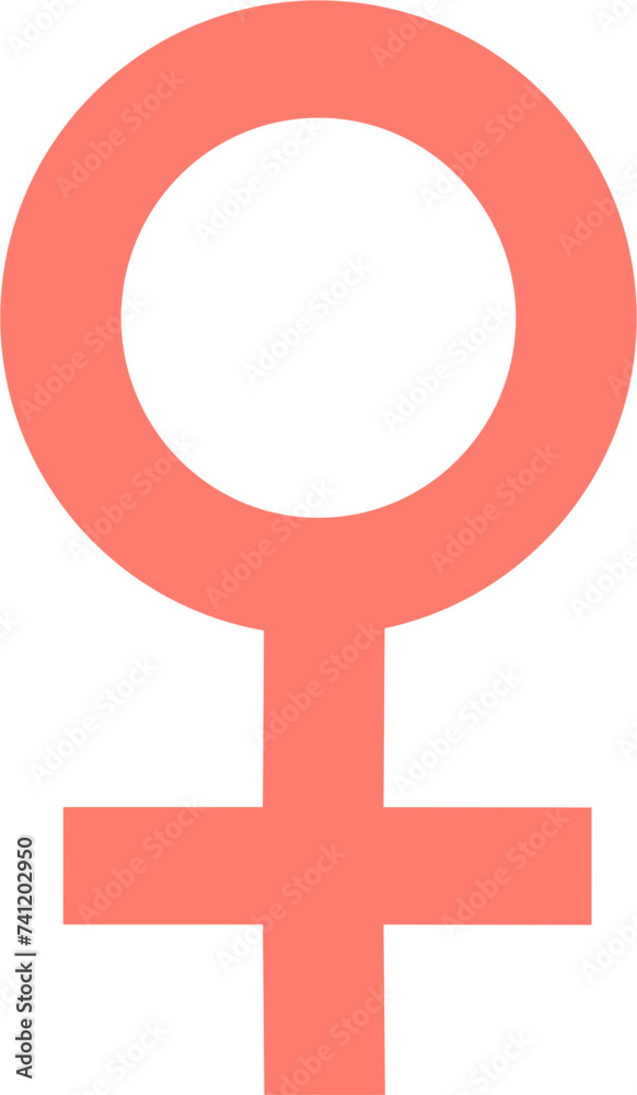 Female Symbol in SVG vector. Female Symbol in SVG vector.
