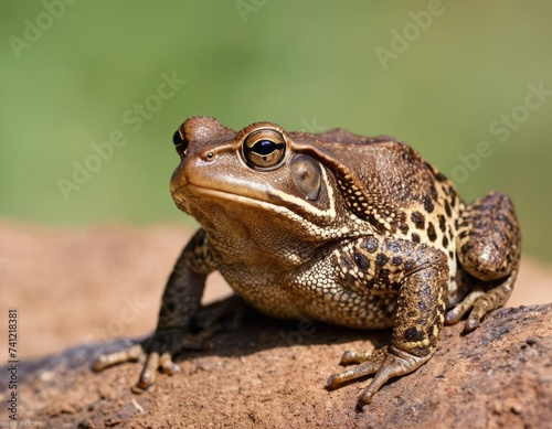 Cane Toad close-up photo