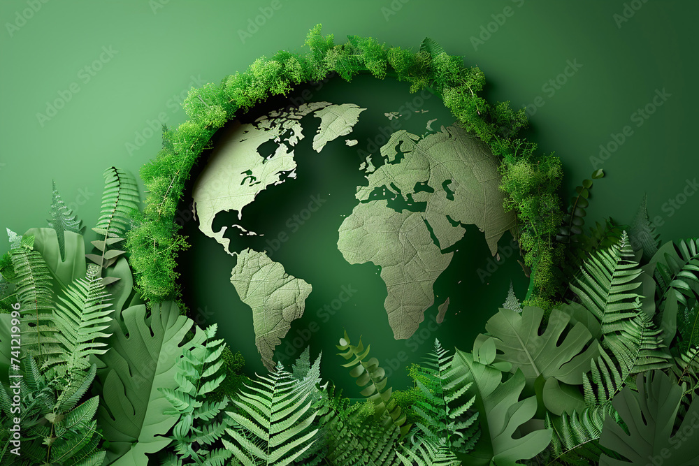 renewable energy light bulb with green energy, Earth Day or environment protection Hands protect forests that grow on the ground and help save the world, solar panels renewable energy light bulb with green energy, Earth Day or environment protection Hands protect forests that grow on the ground and help save the world, solar panels