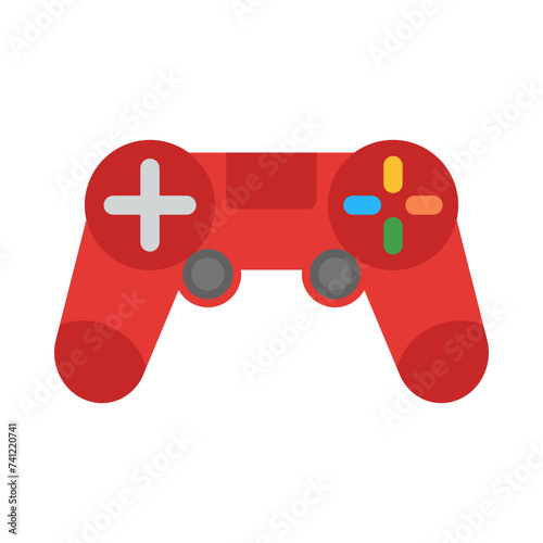 Joystick Vector Flat Icon Design
