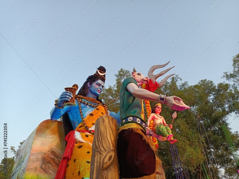 Obraz premium Temple Festival Celebrations in Kerala