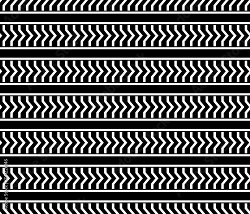 Line Pattern In Seamless Design