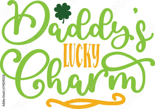 Daddy’s lucky charm photo
