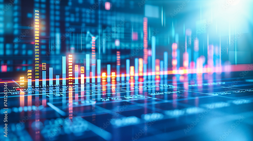 Market Dynamics, Abstract Analysis of Finance and Trading, Visualizing Growth and Volatility