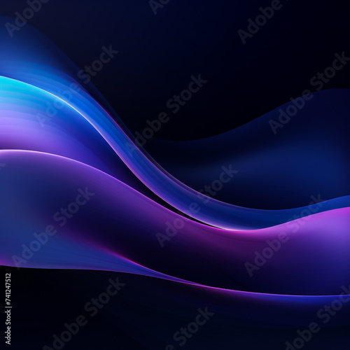 Abstract blue background © Muhammad