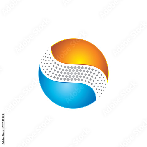 Save earth concept illustration vector energy saving design