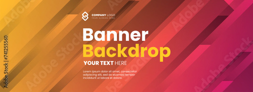 abstract gradient color with elegant shape and paper slice background
