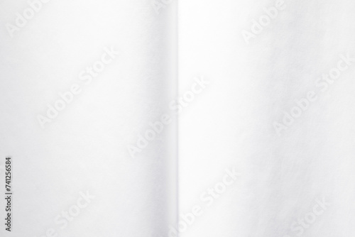 Paper texture of an open magazine or book to overlay on your project.