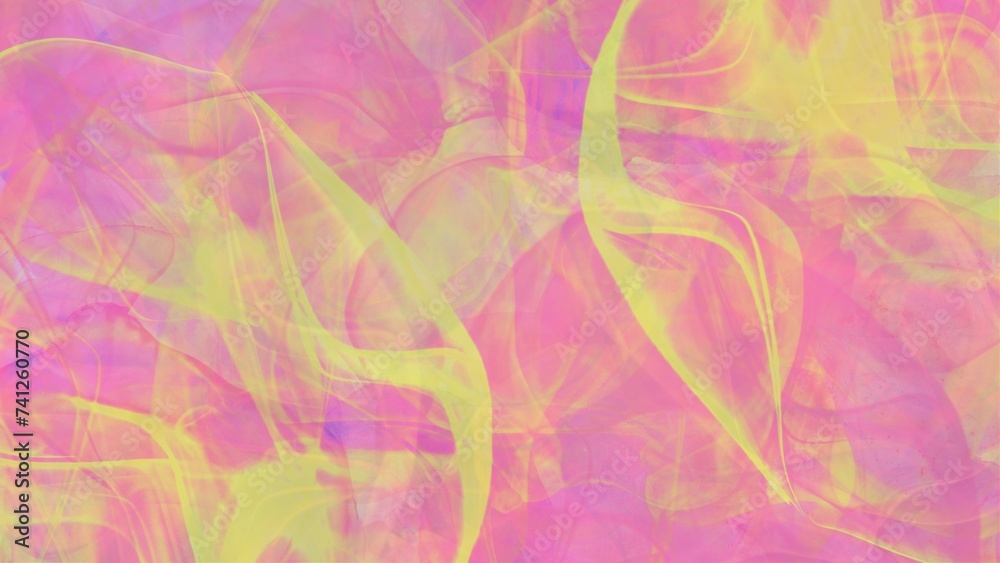 Abstract Pink Yellow Light Smudge Blotch Ink Background Abstract Pink Yellow Light Smudge Blotch Ink Background