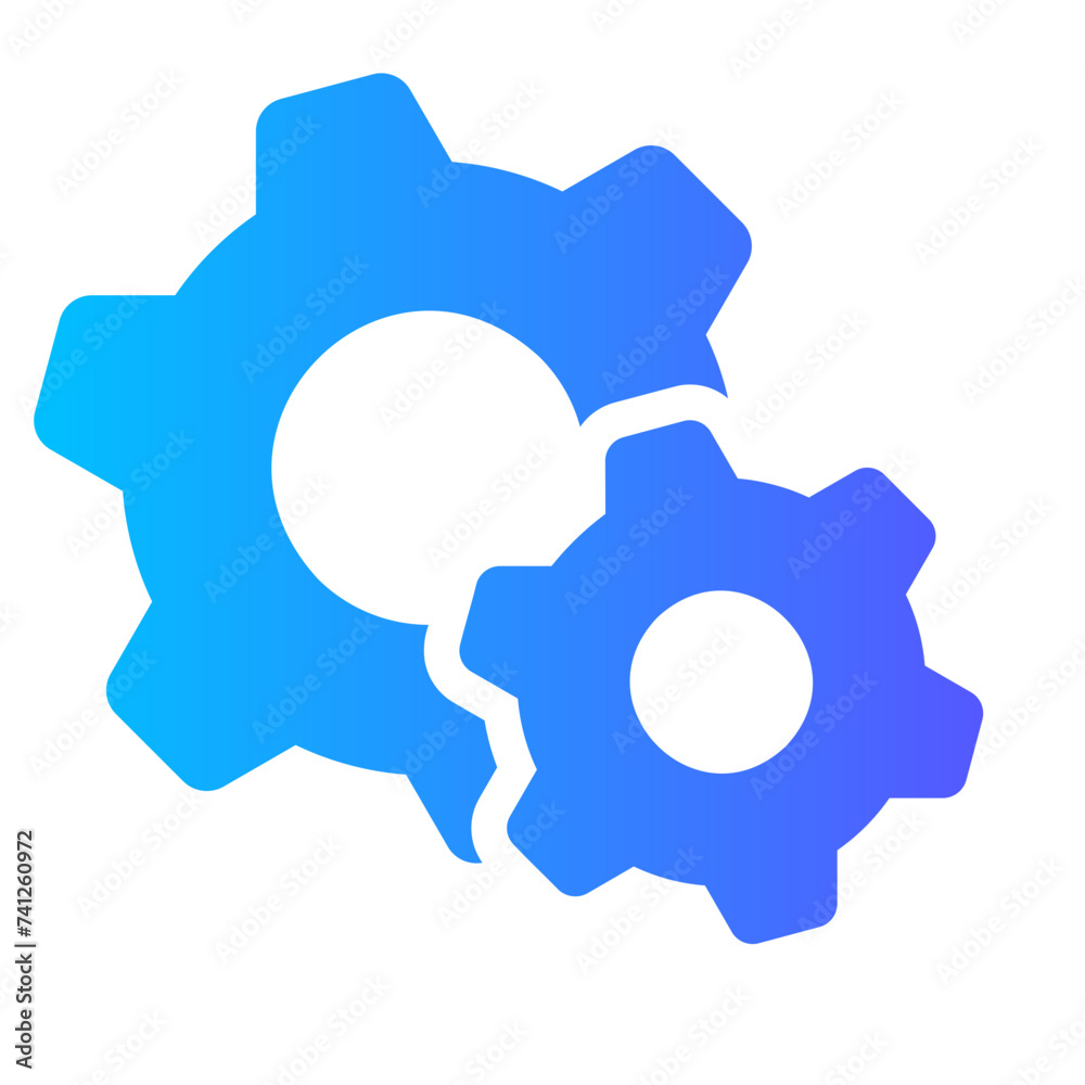 settings Gradient icon settings Gradient icon