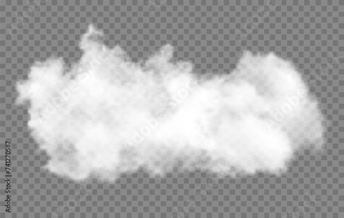 Realistic clouds vector illustration