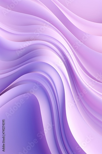 Abstract Purple Waves. Shiny Fabric Background