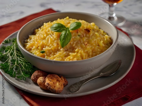 Risotto alla Milanese photo