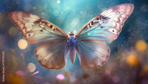 Enchanting Elegance: Beautiful Moth Background" © Sadaqat