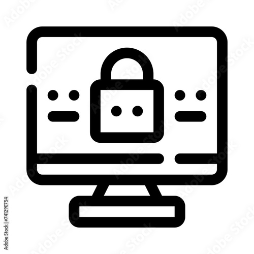 intranet line icon