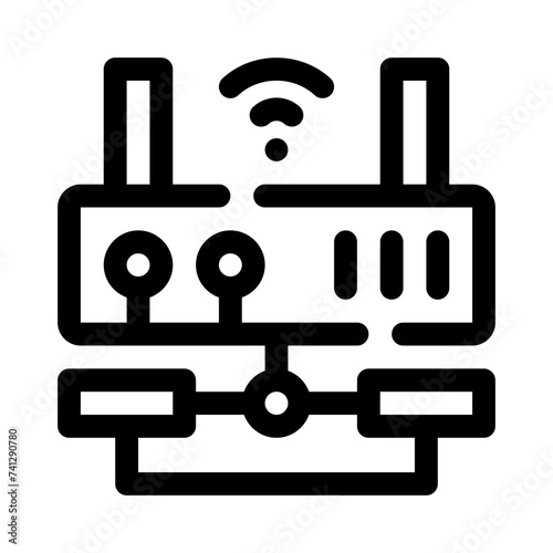 modem line icon