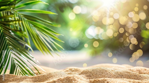 palm tree on the beach