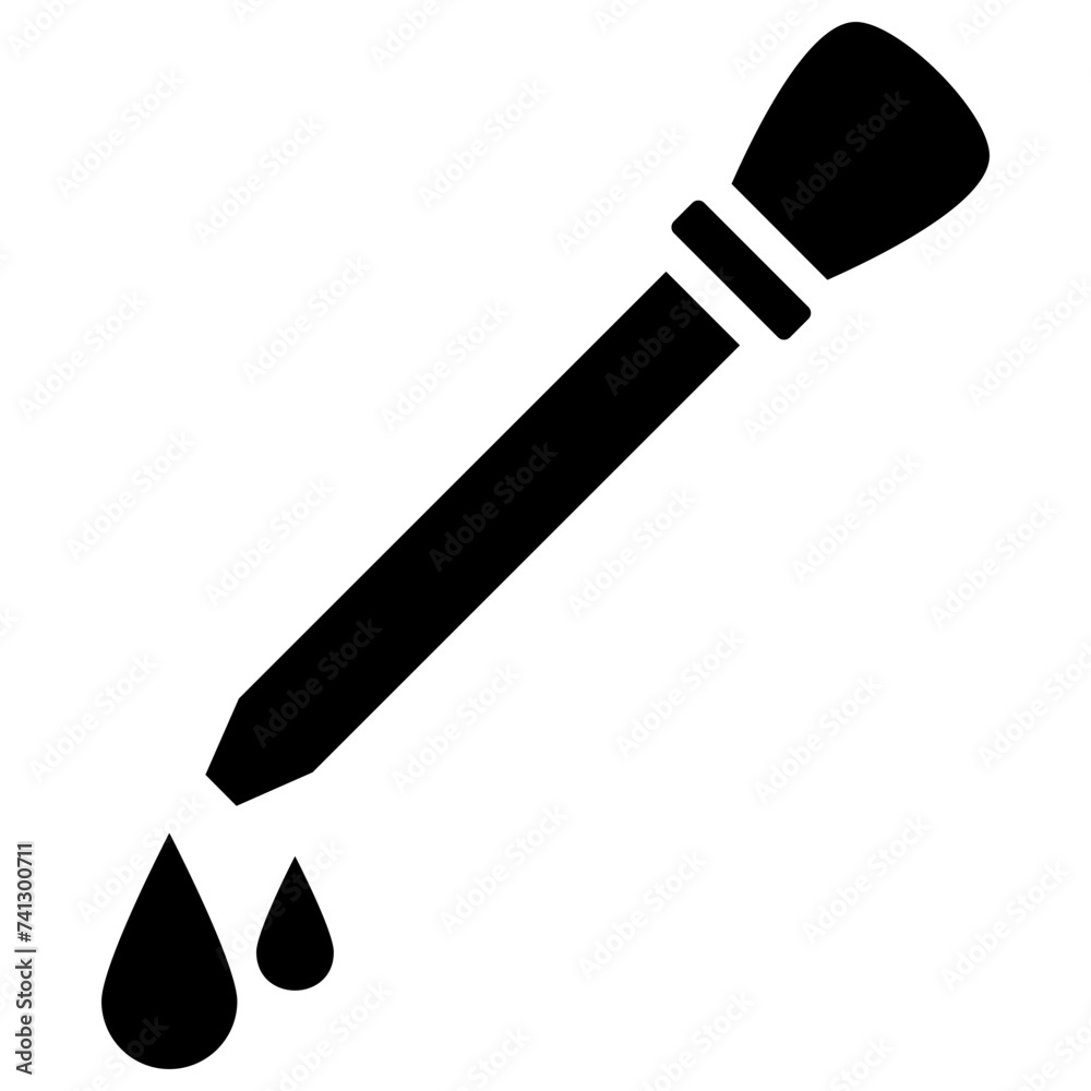 Dropper solid icon design Dropper solid icon design