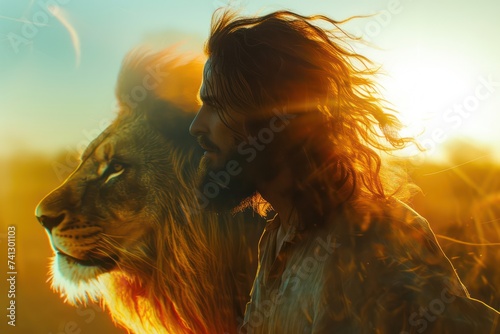 Jesus and the Lion