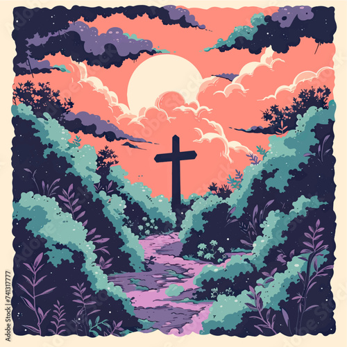 Good friday illustration