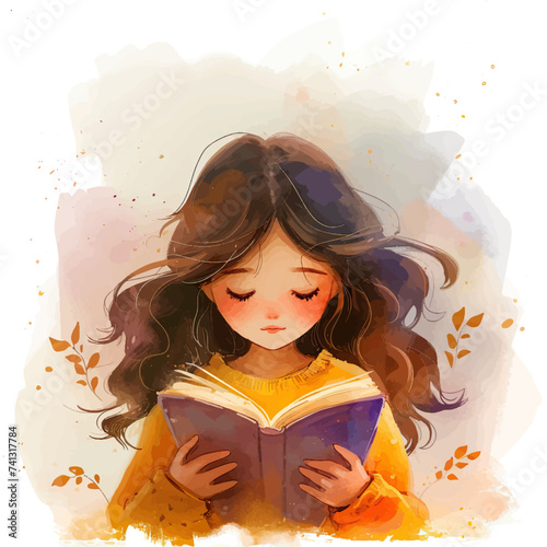 World book day illustration
