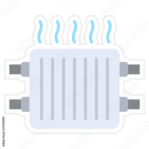 Central Heating Icon
