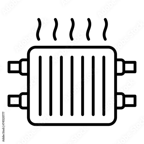 Central Heating Icon