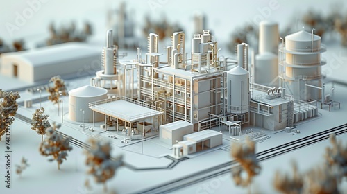 Conceptual design of a biorefinery of the future, visualizing innovation in biomass conversion