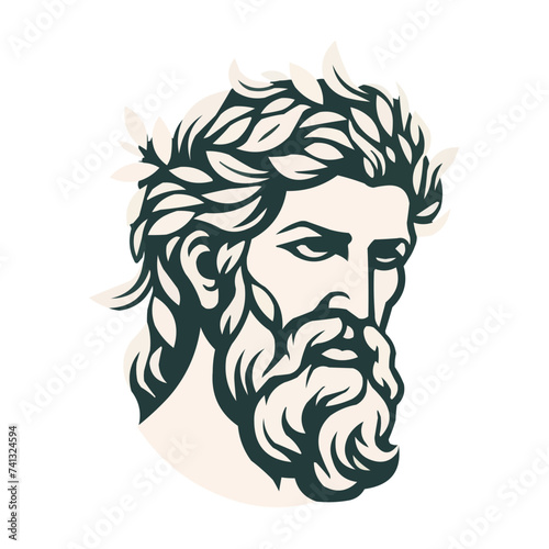 Great Sphinx of Giza silhouette design vector illustration